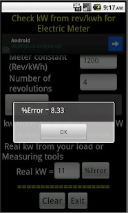 Free Download CHECK KWH METER APK