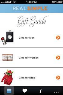 Real Simple Gift Guide Screenshots 1