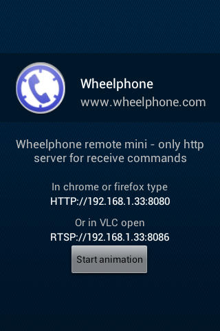 Wheelphone remote mini