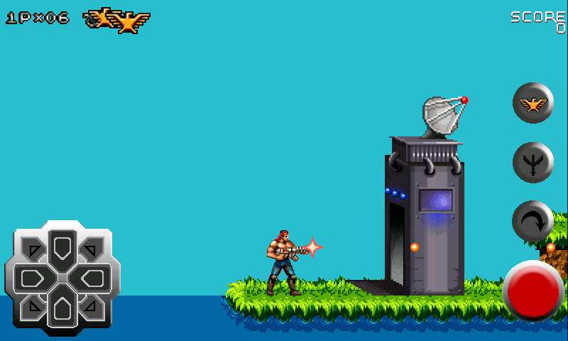 CONTRA X HD NEW - screenshot