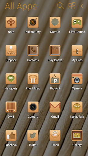 【免費個人化App】Wooden square Atom Iconpack-APP點子