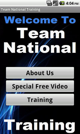 Team National Training