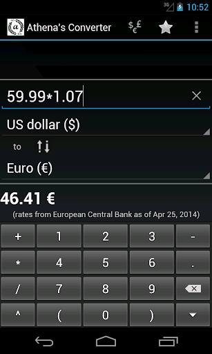 Athena's Unit Converter