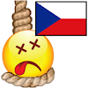 Pověsil muže, Česká hra zdarm