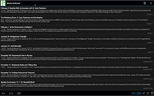 Supernatu​ral Podcasts Free Screenshots 4