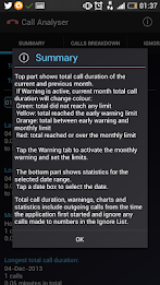 Call Analyzer / Limit Alerts poster 8