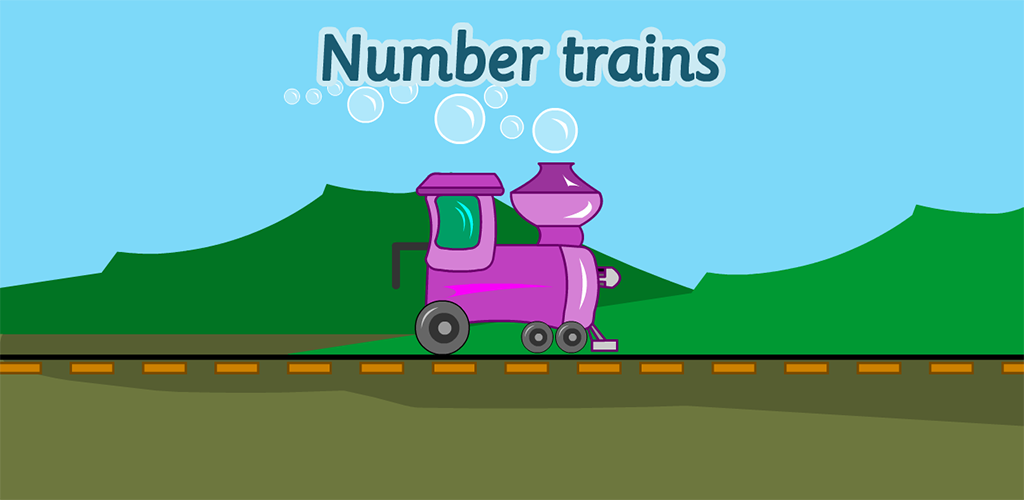 Numbered train. Number train.
