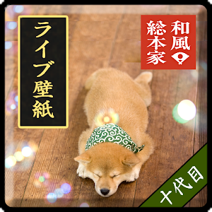 和風総本家/十代目豆助（冒険04）ライブ壁紙 logo