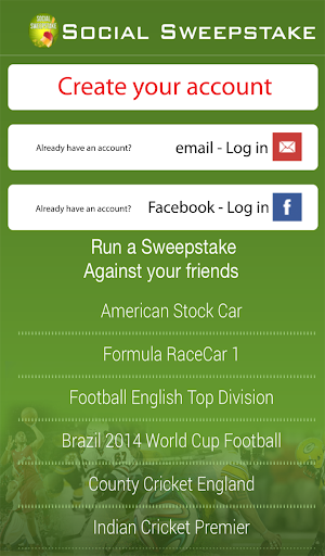 【免費運動App】Social Sweepstake-APP點子