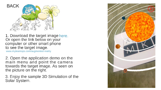 AR 3D Solar System Screenshots 1