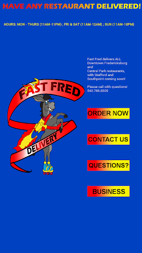 Fast Fred Delivery