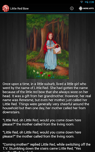 【免費書籍App】Little Red Bow-Red Riding Hood-APP點子