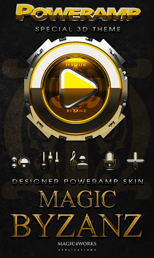 Poweramp skin Byzanz