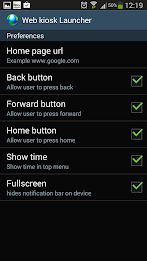 Web Kiosk Launcher poster 6