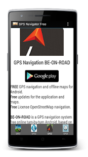 GPS Navigator Free Screen 3