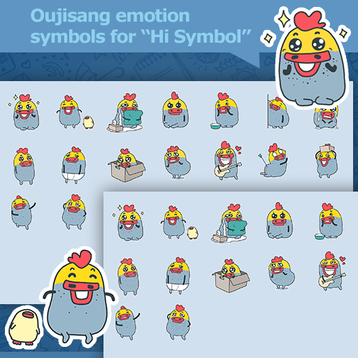 OuJiSang emotion symbols LOGO-APP點子