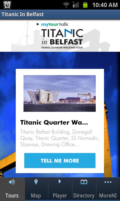 Titanic in Belfast Screen 2