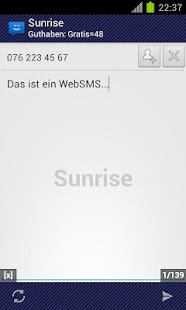WebSMS: Sunrise Connector(圖2)-速報App