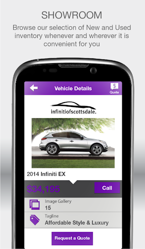 【免費生產應用App】Infiniti of Scottsdale-APP點子