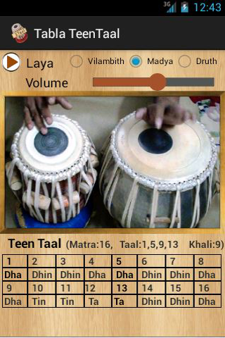 Tabla Teentaal