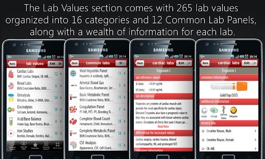 download Lab Values + Medical Reference free