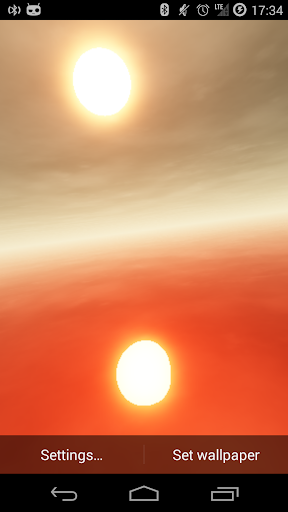 Sunrise Sunset Live Wallpaper