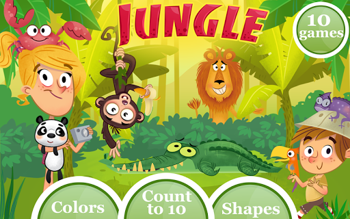 【免費教育App】Jungle Lite: Educational game-APP點子