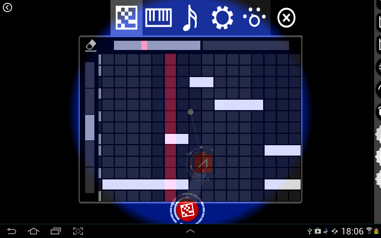 Reactable mobile - screenshot