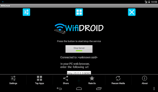 WifiDroid Screenshot