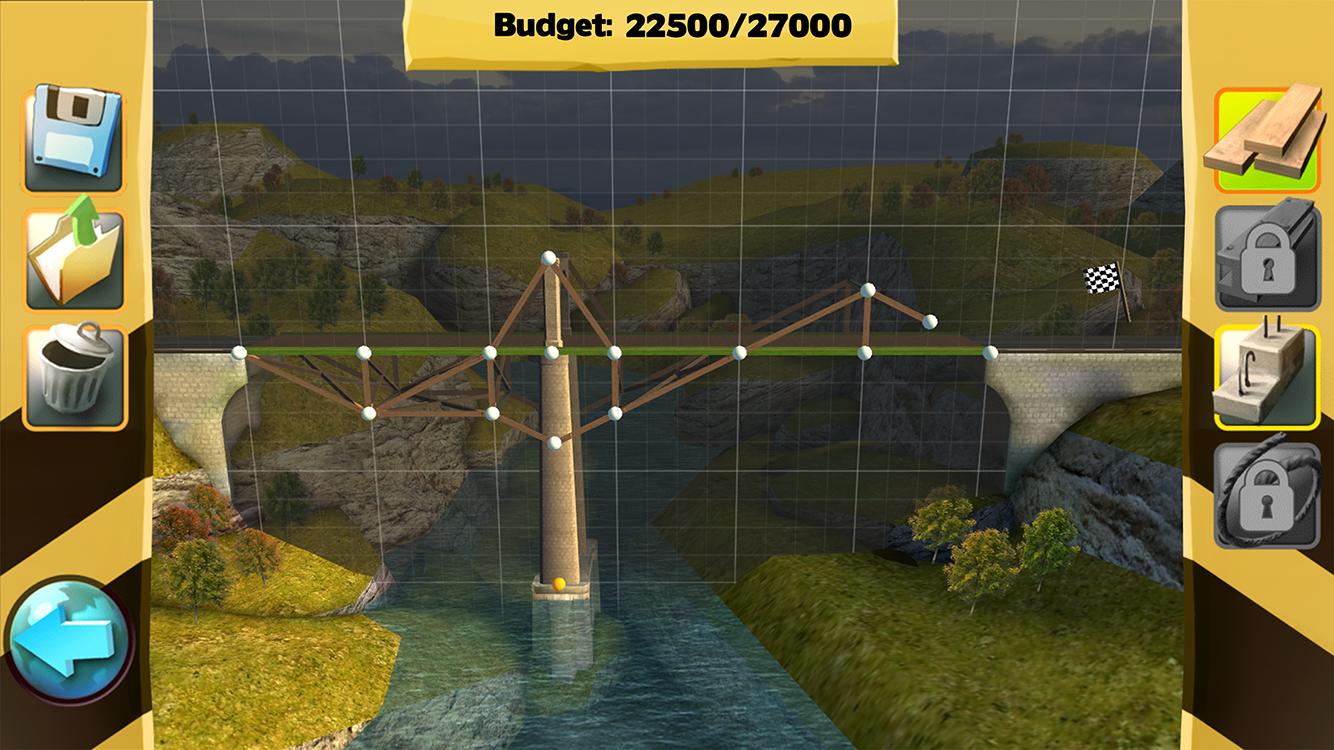   Bridge Constructor: captura de tela 