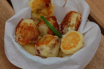 Cheesy Mashed Potato Puffs