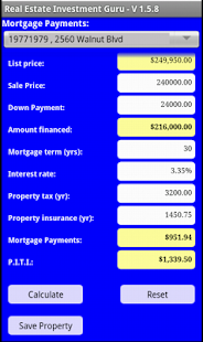 Real Estate Investment Guru Screen 2