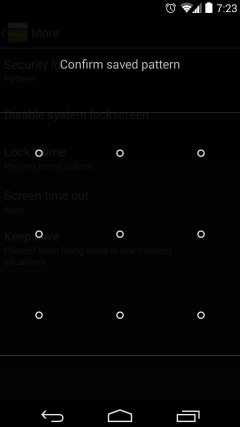Xperia Z Lockscreen - screenshot