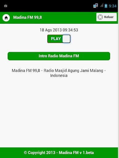 Madina FM 99 8 Malang
