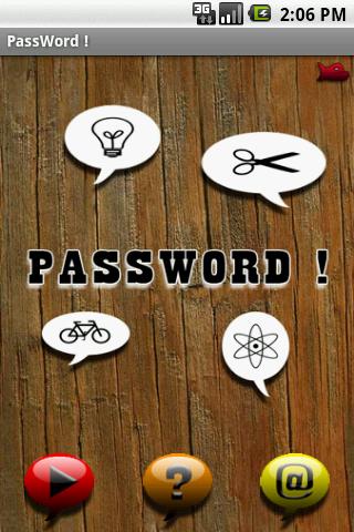 Jeu pour l'apéro : Password