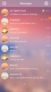 GO SMS PRO SUNRISE THEME(圖3)-速報App