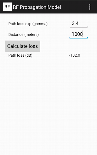 RF Propagation Calculator