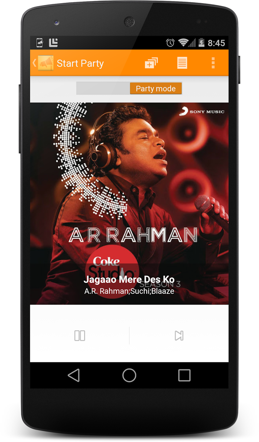 JukeBox Screen 2
