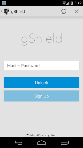 gShield Password Manager
