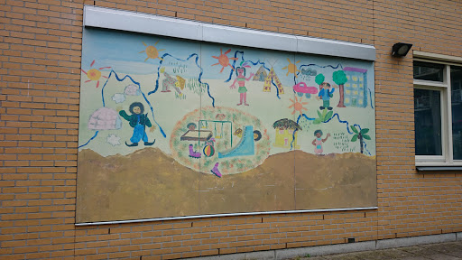 Children's Art On Wall 