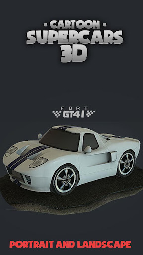 Toon Cars Ford GT40 3D lwp