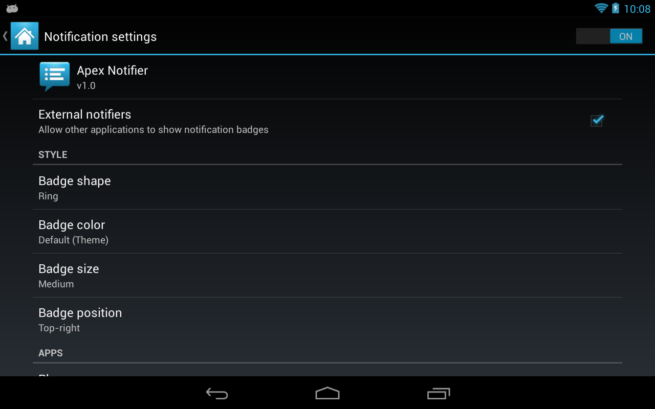 Apex Launcher Pro - screenshot