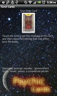 Tarot Cards Screen 2