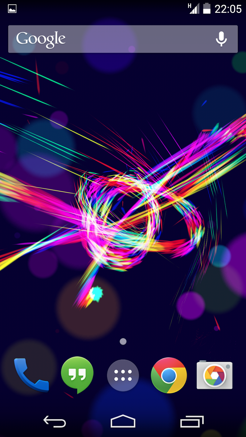Energy Flux Live Wallpaper Screen 3
