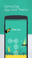 Captura de pantalla de Spring Day: AppLock Theme APK #1