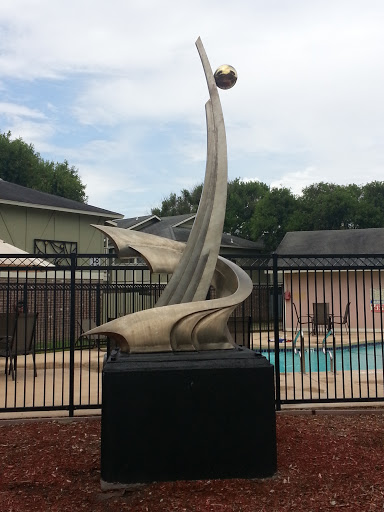 Pool Waves Sculpture