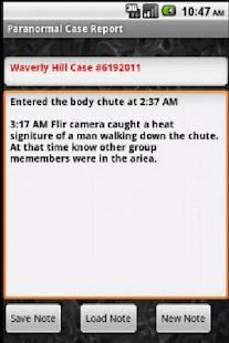 Download Paranormal Case Report APK for Android