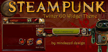 Steampunk Twitter GO Widget APK