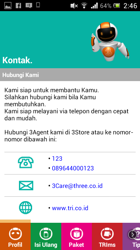    BimaTRI- screenshot  