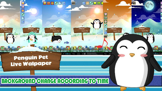 Penguin Pet Live Wallpaper(圖3)-速報App